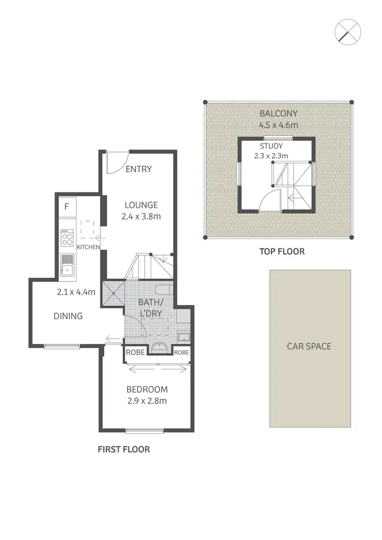 Floorplan of Homely apartment listing, 11/55 The Boulevarde, Lewisham NSW 2049
