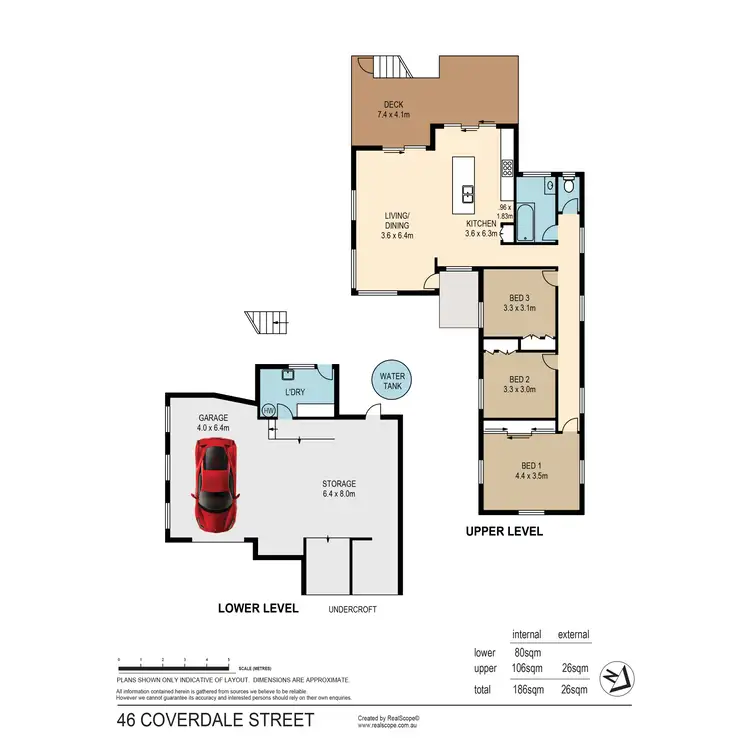Floorplan of Homely house listing, 46 Coverdale Street, Indooroopilly QLD 4068