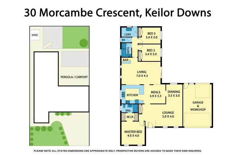 Floorplan of Homely house listing, 30 Morcambe Crescent, Keilor Downs VIC 3038