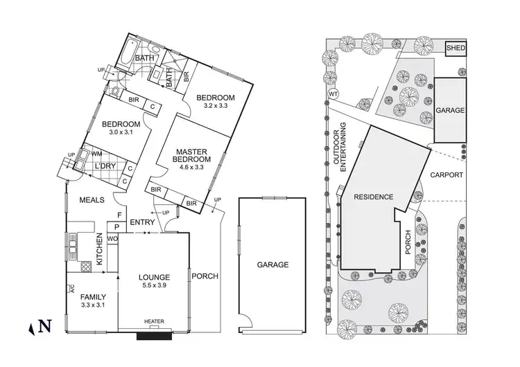 Floorplan of Homely house listing, 20 Hotham Street, Templestowe Lower VIC 3107