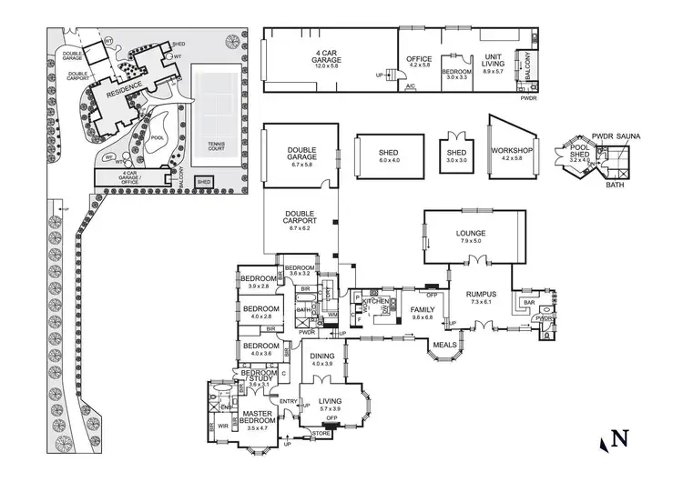 Floorplan of Homely house listing, 240 Porter Street, Templestowe VIC 3106