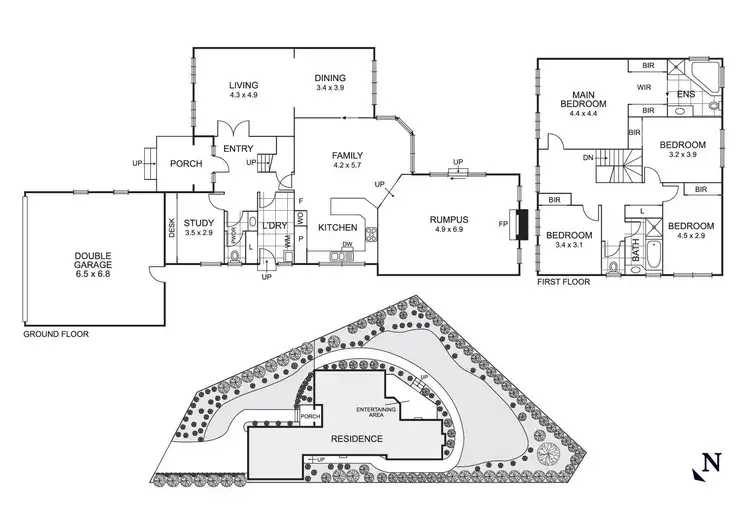 Floorplan of Homely house listing, 4 Carlton Court, Templestowe VIC 3106