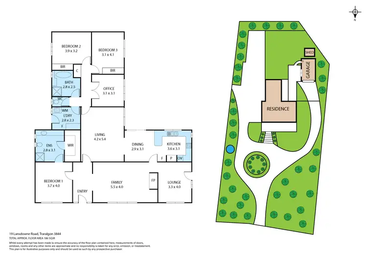 Floorplan of Homely house listing, 19 Lansdowne Road, Traralgon VIC 3844