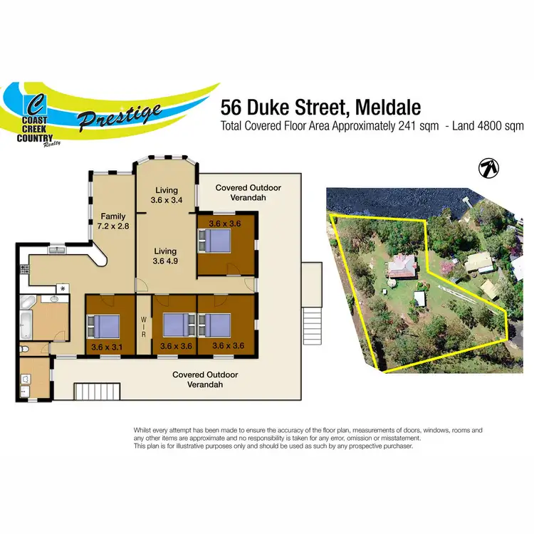 Floorplan of Homely rural property listing, 56 Duke Street, Meldale QLD 4510