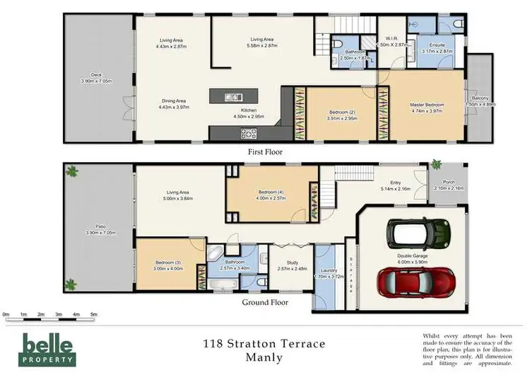 Floorplan of Homely house listing, 118 Stratton Terrace, Manly QLD 4179