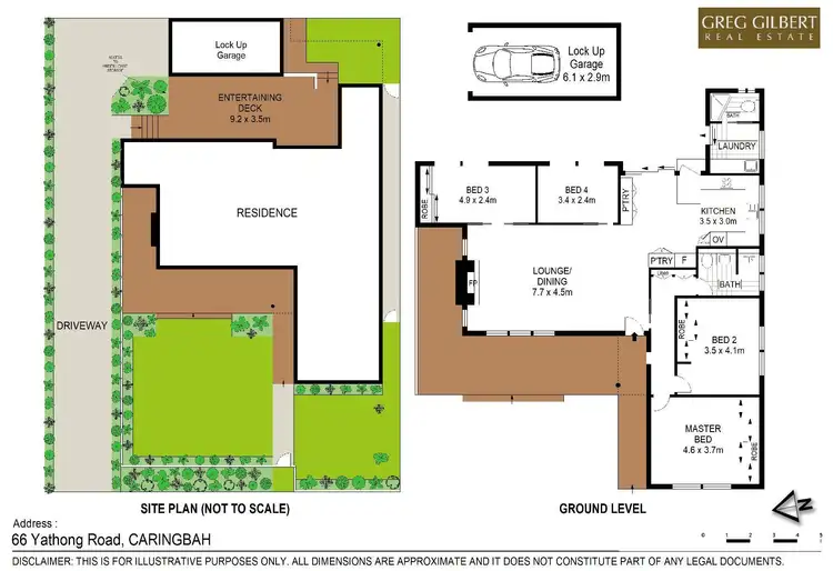 Floorplan of Homely house listing, 66 Yathong Road, Caringbah NSW 2229