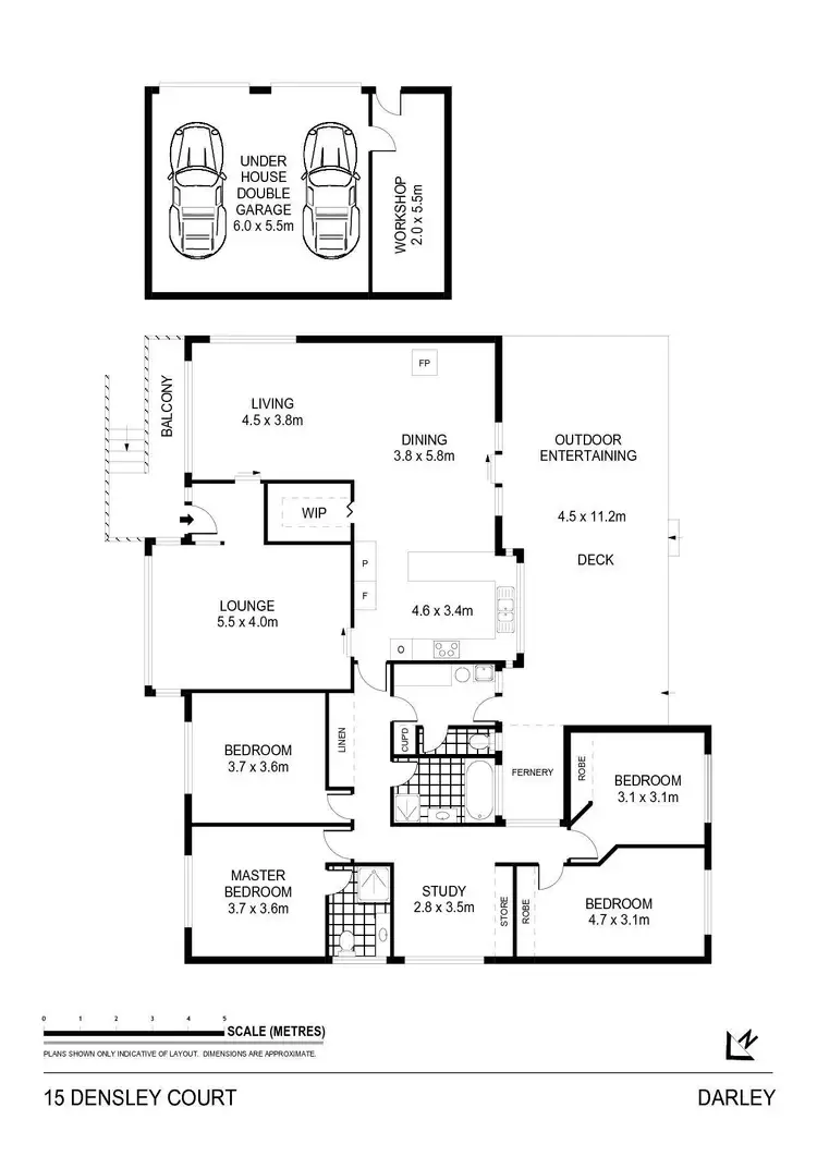 Floorplan of Homely house listing, 15 Densley Court, Darley VIC 3340
