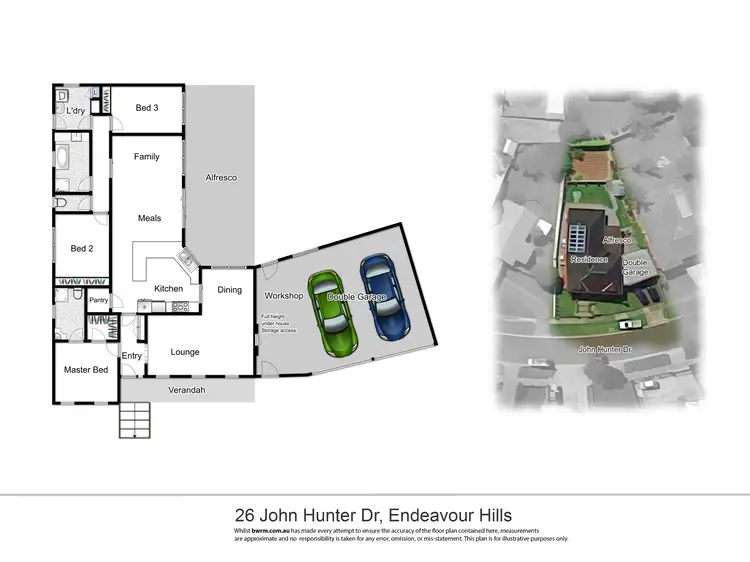 Floorplan of Homely house listing, 26 John Hunter Drive, Endeavour Hills VIC 3802