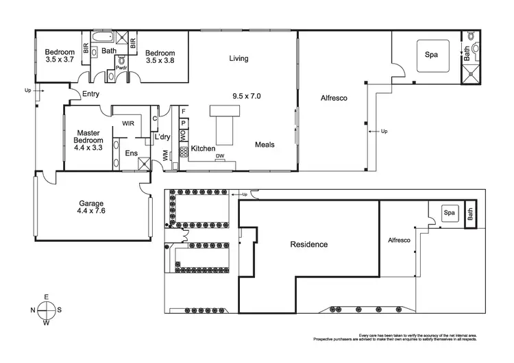 Floorplan of Homely house listing, 9 Caringa Street, Pascoe Vale VIC 3044