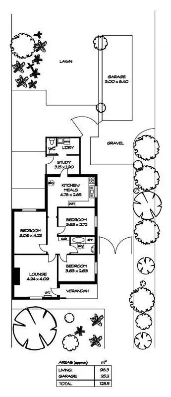Floorplan of Homely house listing, 26 Park Terrace, Plympton Park SA 5038