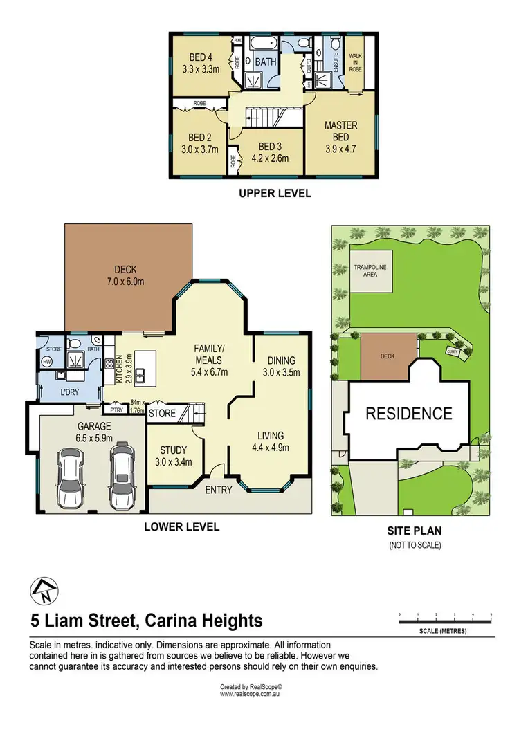 Floorplan of Homely house listing, 5 Liam Street, Carina Heights QLD 4152