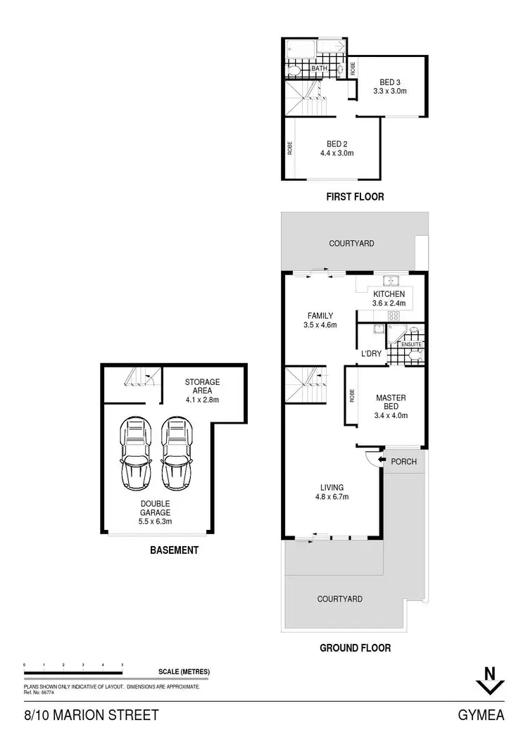 Floorplan of Homely townhouse listing, 8/10-14 Marion Street, Gymea NSW 2227