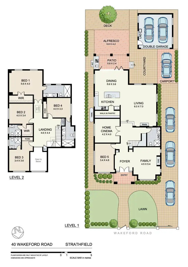 Floorplan of Homely house listing, 40 Wakeford Road, Strathfield NSW 2135