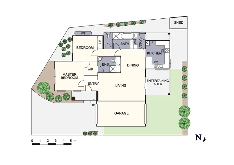 Floorplan of Homely unit listing, 3/22 Pine Crescent, Boronia VIC 3155