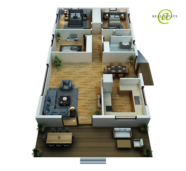 Floorplan of Homely house listing, 23 Taranganba Road, Taranganba QLD 4703