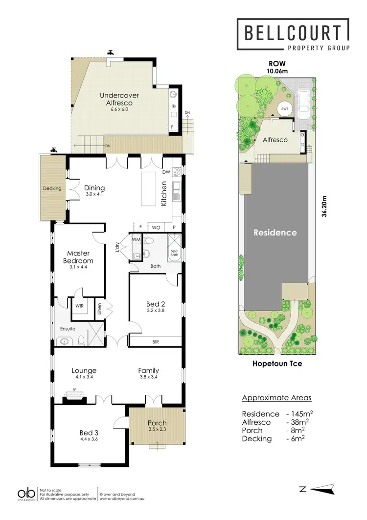 Floorplan of Homely house listing, 36 Hopetoun Terrace, Shenton Park WA 6008