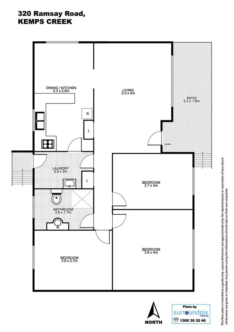 Floorplan of Homely house listing, 320 Ramsay Road, Kemps Creek NSW 2178