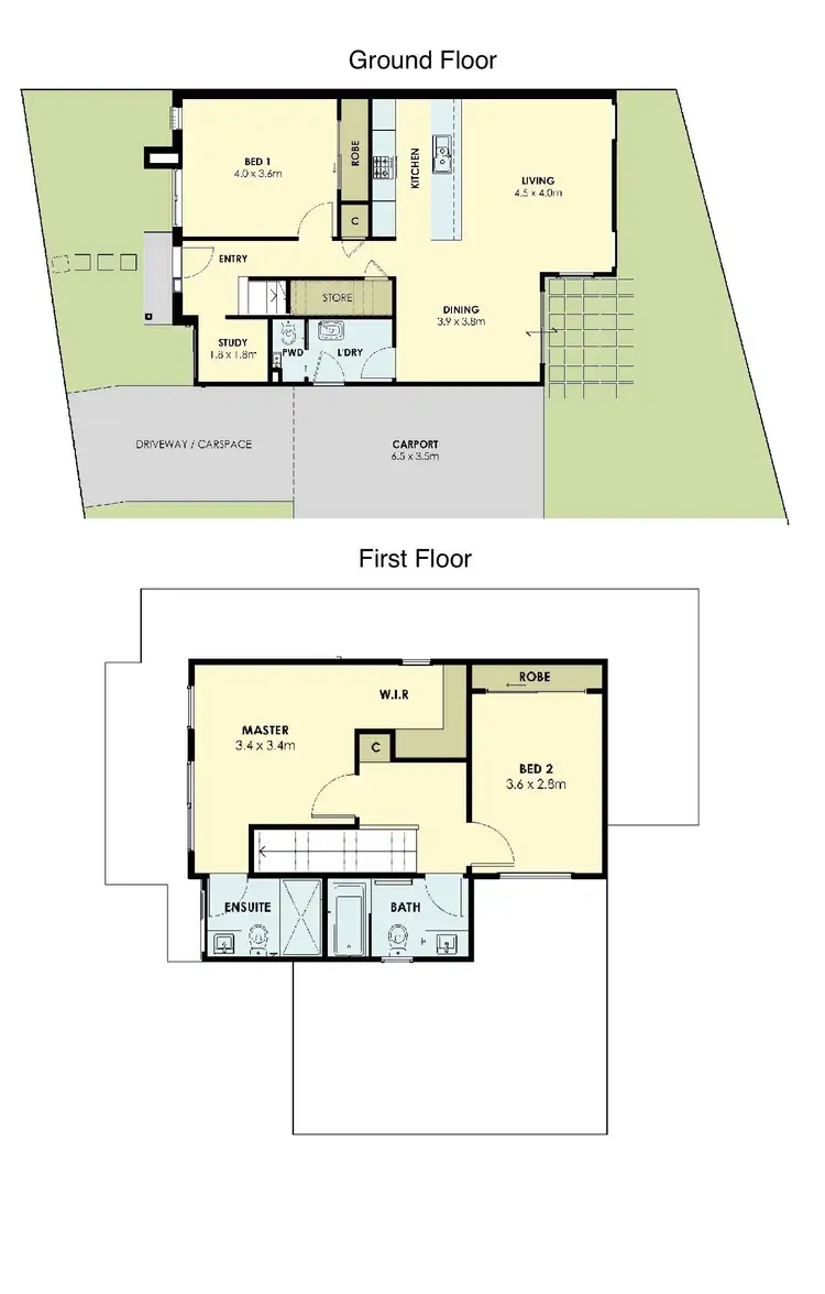 Floorplan of Homely house listing, 28A Taranna Street, Mornington VIC 3931