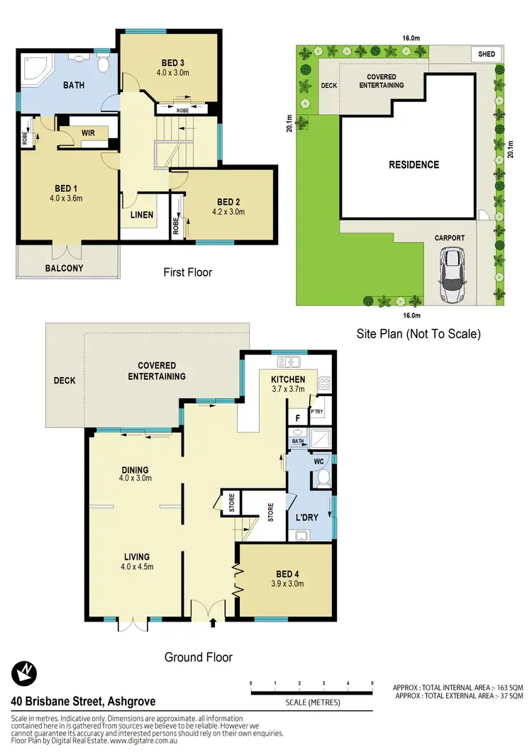 Floorplan of Homely house listing, 40 Brisbane Street, Ashgrove QLD 4060