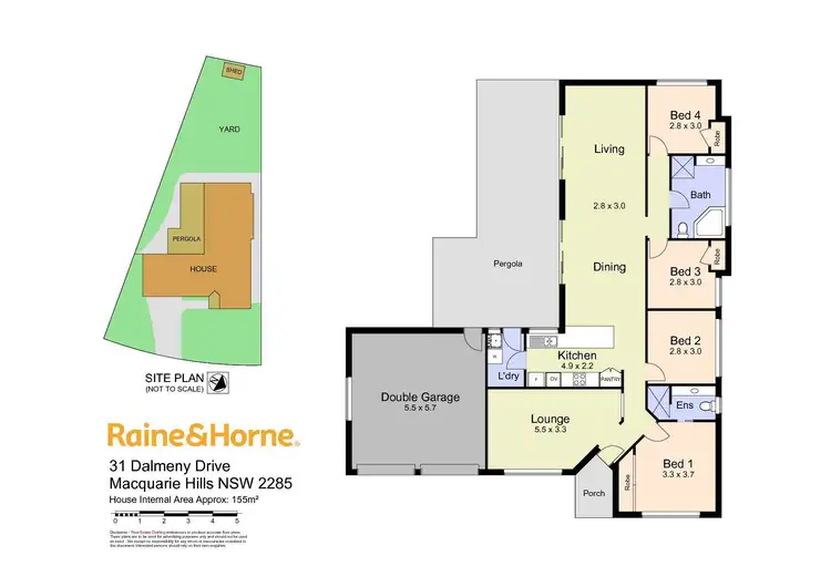 Floorplan of Homely house listing, 31 Dalmeny Drive, Macquarie Hills NSW 2285