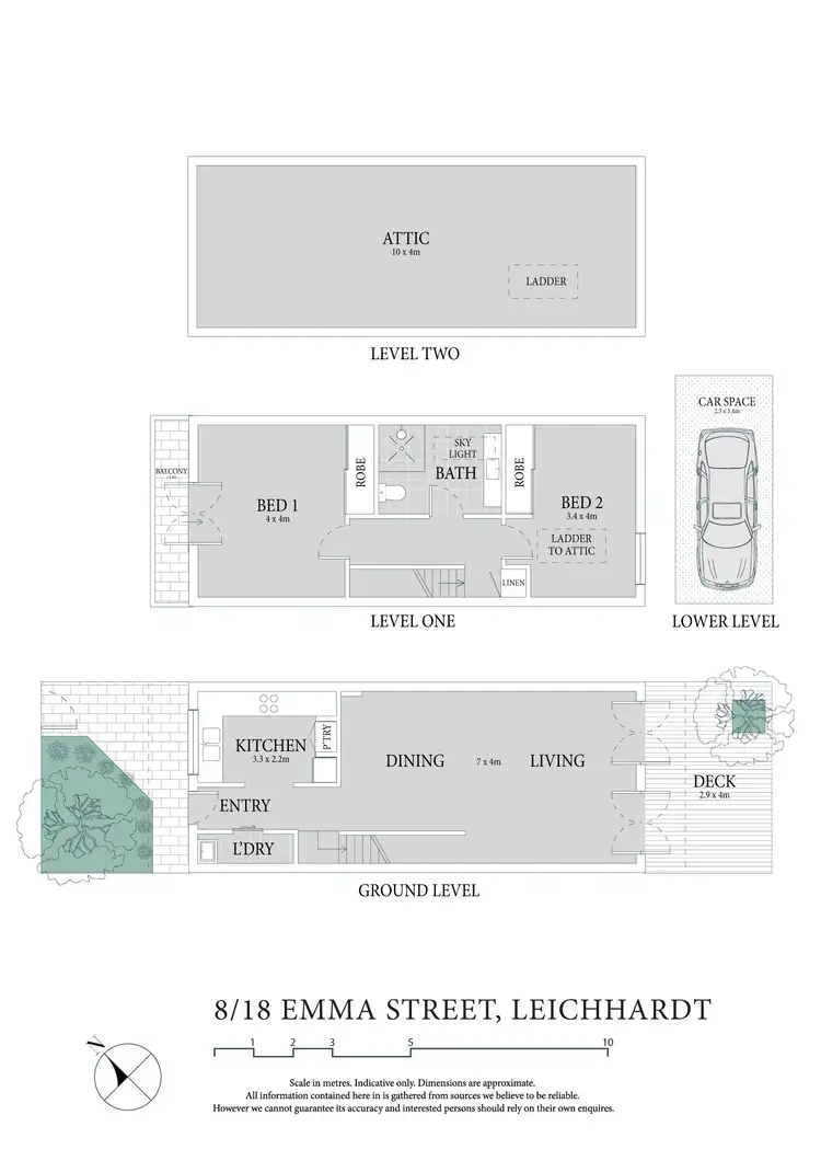 Floorplan of Homely townhouse listing, 8/18-20 Emma Street, Leichhardt NSW 2040