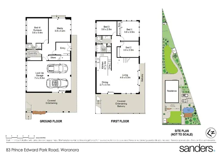 Floorplan of Homely house listing, 83 Prince Edward Park Road, Woronora NSW 2232