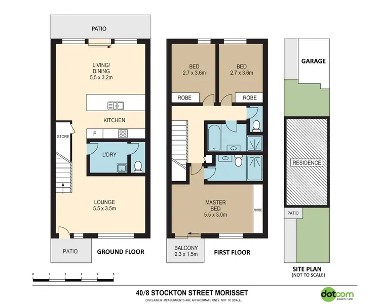 Floorplan of Homely townhouse listing, 40/8 Stockton Street, Morisset NSW 2264