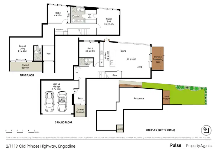 Floorplan of Homely townhouse listing, 2/1119 Old Princes Highway, Engadine NSW 2233