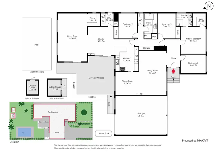 Floorplan of Homely house listing, 1 Rutland Avenue, Mount Eliza VIC 3930