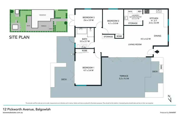 Floorplan of Homely house listing, 12 Pickworth Avenue, Balgowlah NSW 2093