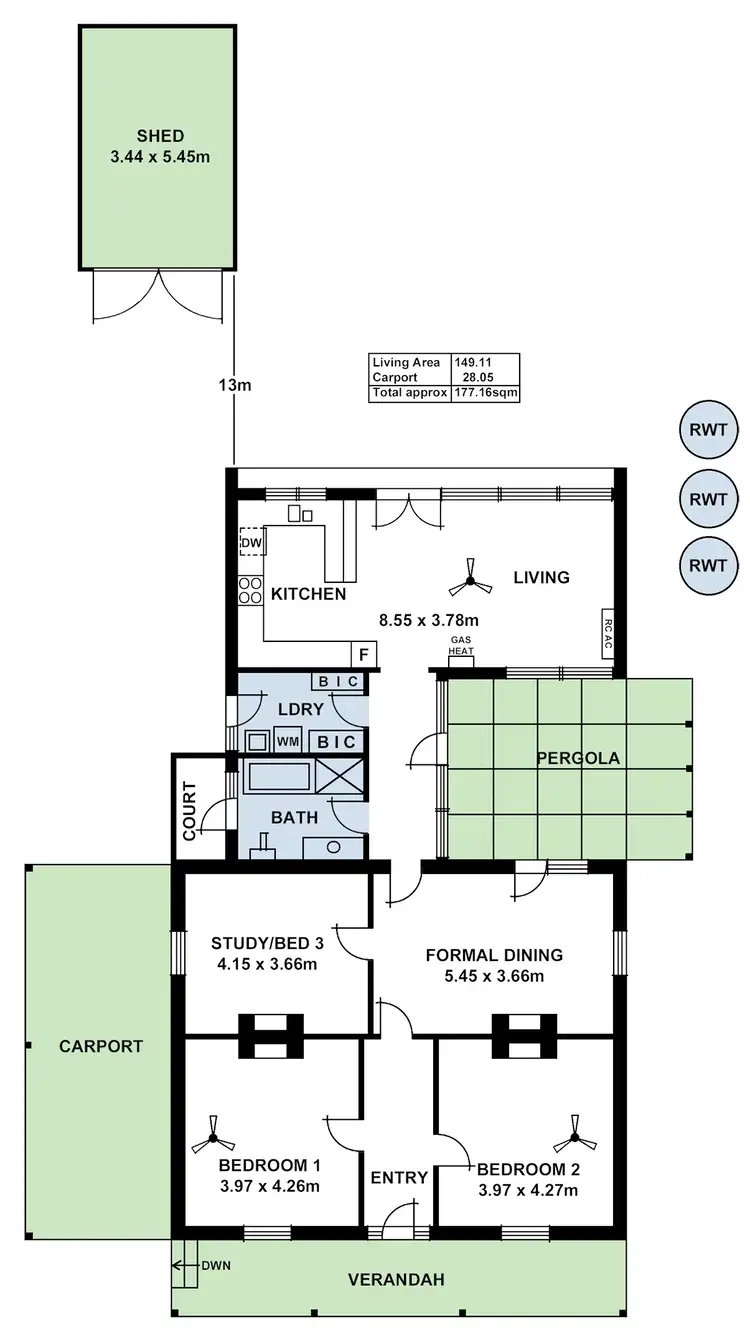 Floorplan of Homely house listing, 56 William Street, Norwood SA 5067