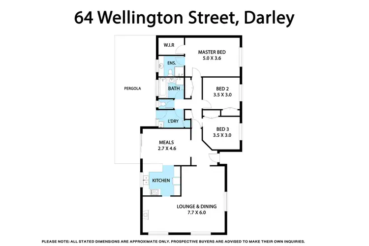 Floorplan of Homely house listing, 64 Wellington Street, Bacchus Marsh VIC 3340