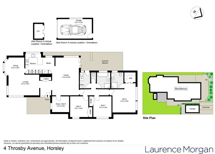 Floorplan of Homely house listing, 4 Throsby Avenue, Horsley NSW 2530