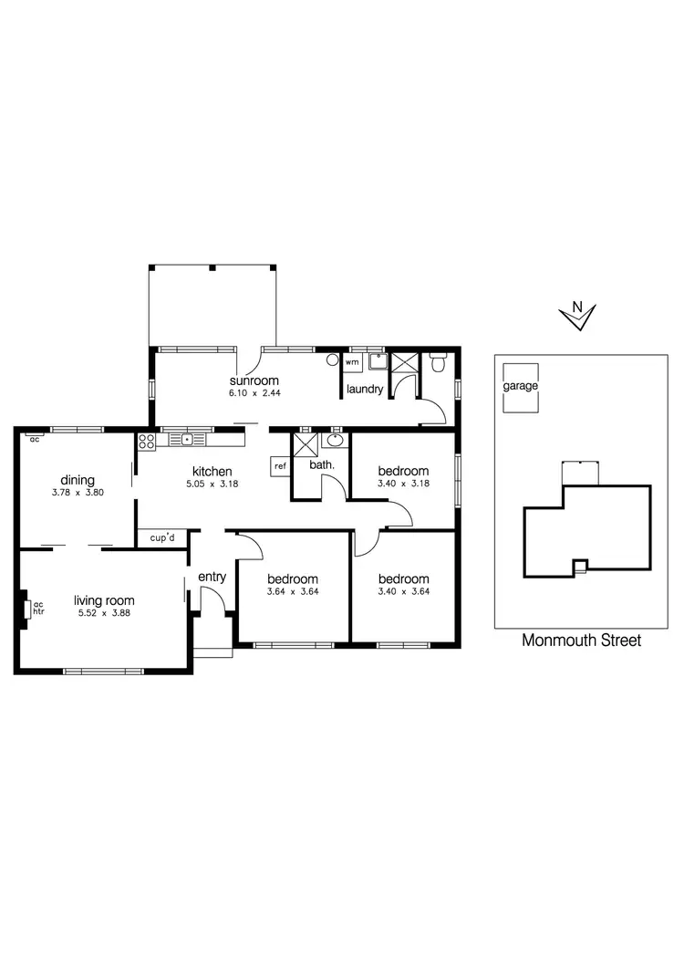 Floorplan of Homely house listing, 31 Monmouth Street, Newport VIC 3015