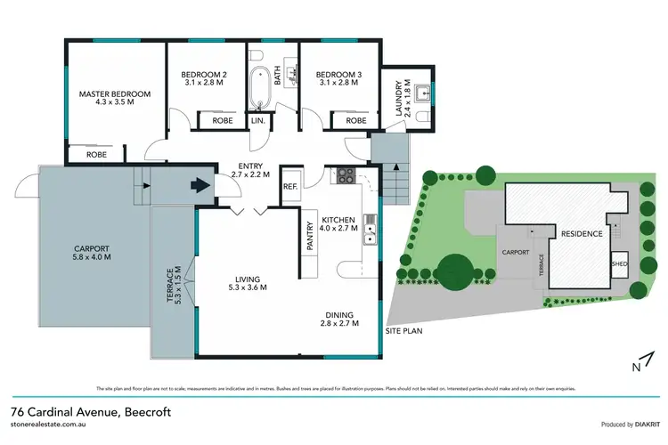 Floorplan of Homely house listing, 76 Cardinal Avenue, West Pennant Hills NSW 2125