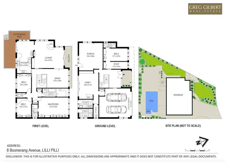 Floorplan of Homely house listing, 8 Boomerang Ave, Lilli Pilli NSW 2229