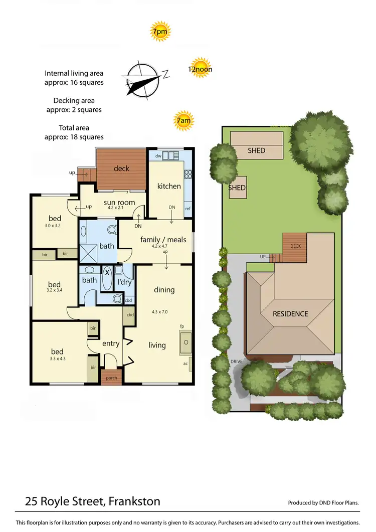 Floorplan of Homely house listing, 25 Royle Street, Frankston VIC 3199