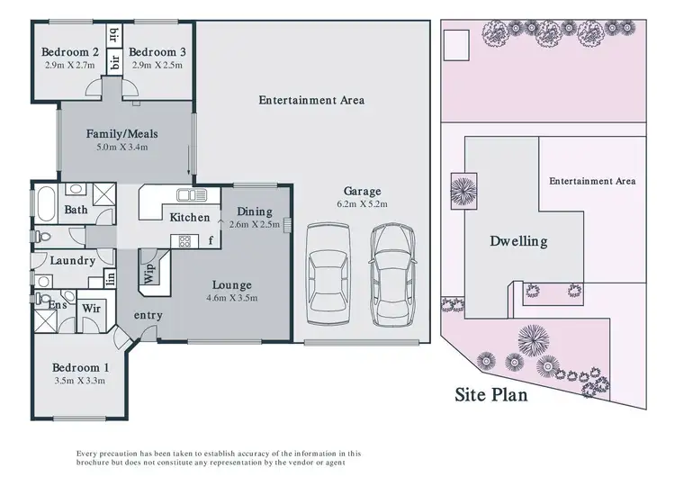 Floorplan of Homely house listing, 6 Cobblestone Drive, South Morang VIC 3752