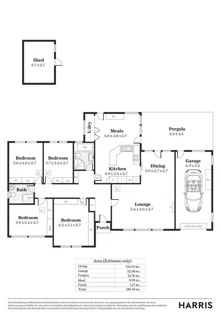 Floorplan of Homely house listing, 14 Thorpe Street, Torrens Park SA 5062