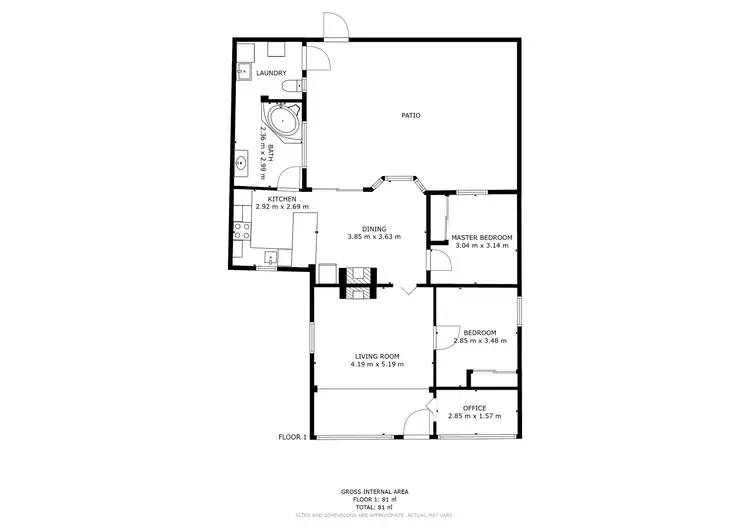 Floorplan of Homely house listing, 24 Roope Street, New Town TAS 7008