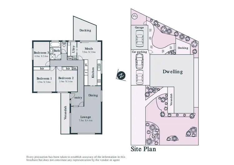 Floorplan of Homely house listing, 5 McFarlane Crescent, Epping VIC 3076