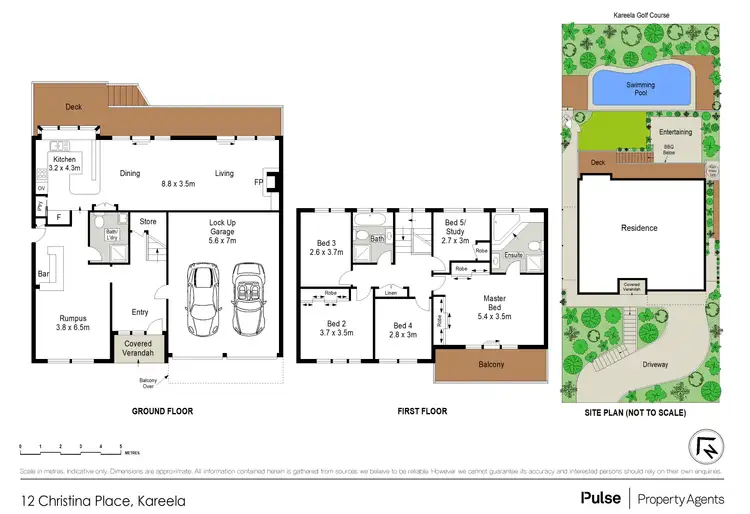 Floorplan of Homely house listing, 12 Christina Place, Kareela NSW 2232