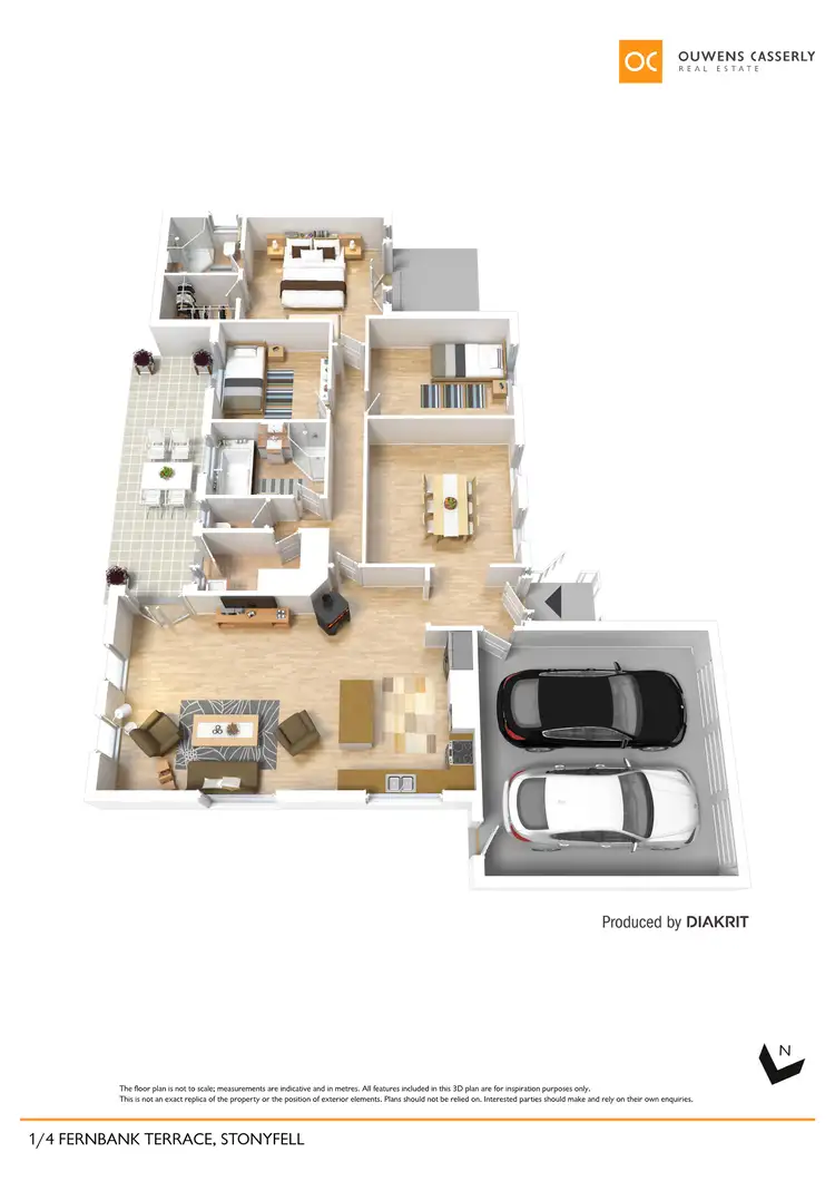 Floorplan of Homely house listing, 1/4 Fernbank Terrace, Stonyfell SA 5066