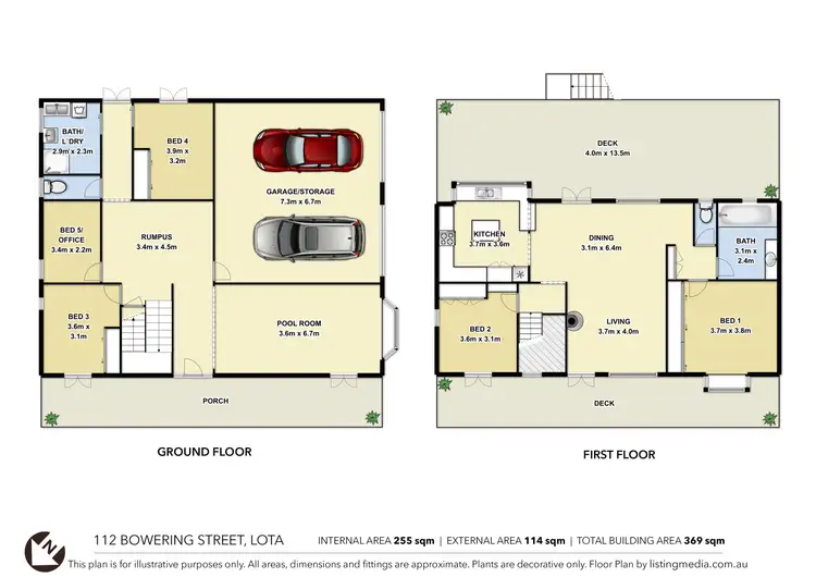 Floorplan of Homely house listing, 112 Bowering Street, Lota QLD 4179