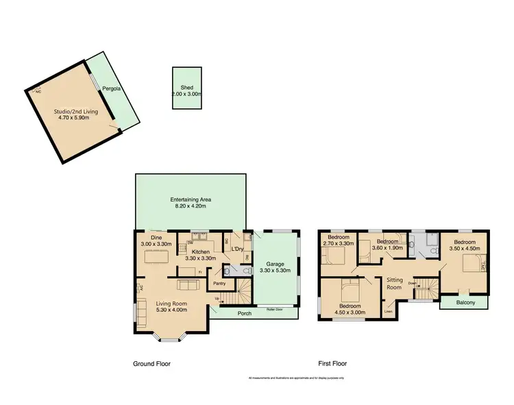 Floorplan of Homely house listing, 9 Warland Avenue, Victor Harbor SA 5211