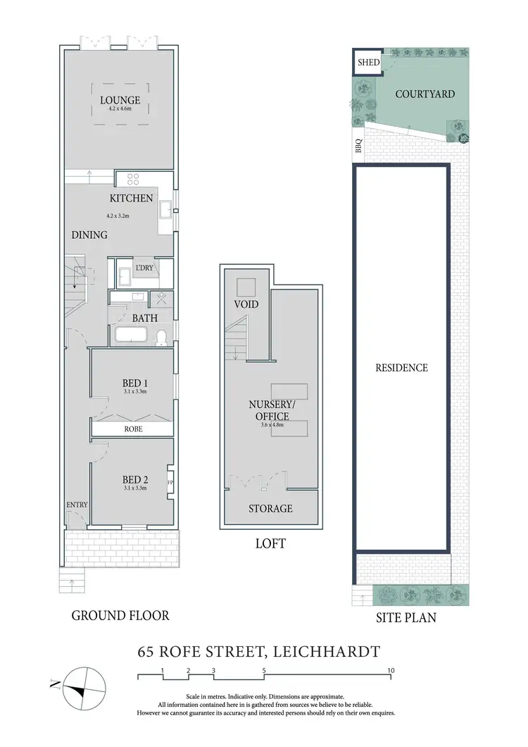 Floorplan of Homely house listing, 65 Rofe Street, Leichhardt NSW 2040