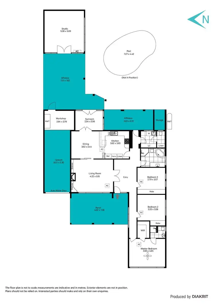 Floorplan of Homely house listing, 11 Crosby Street, South Brighton SA 5048