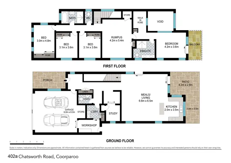 Floorplan of Homely house listing, 402a Chatsworth Road, Coorparoo QLD 4151