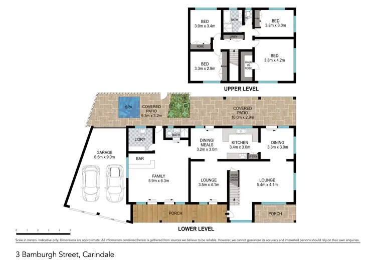 Floorplan of Homely house listing, 3 Bamburgh Street, Carindale QLD 4152