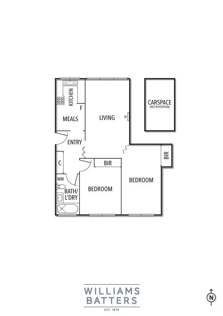Floorplan of Homely apartment listing, 4/45 Kensington Road, South Yarra VIC 3141